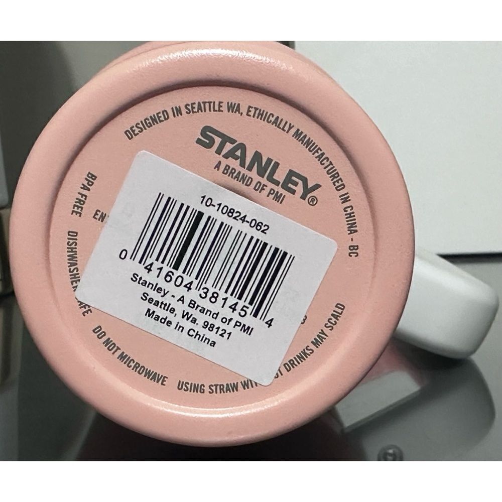 Stanley Quencher H2.0 FlowState Tumbler‎ 40oz, PEACH COLORBLOCK - Picture 4 of 4